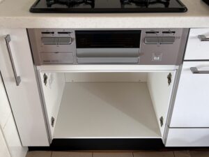 兵庫キッチン取付け隊　ガスオーブンの撤去　施工後